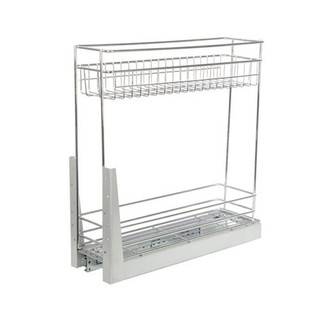 سبد سوپری کابینت کف ریل دو طبقه