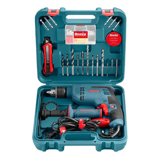 کیت دریل چکشی رونیکس 750 وات 33 پارچه مدل RS-0008
