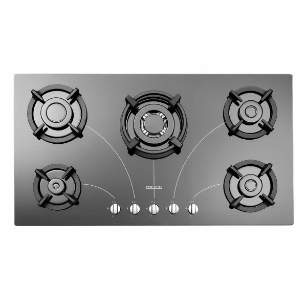 اجاق گاز صفحه ای استیل البرز مدل G5958i