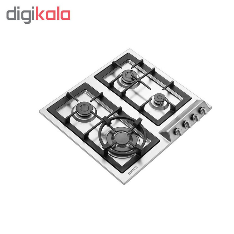 اجاق گاز صفحه ای استیل البرز مدل S-4655i