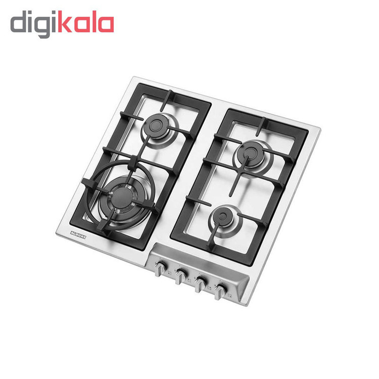 اجاق گاز صفحه ای استیل البرز مدل S-4655i