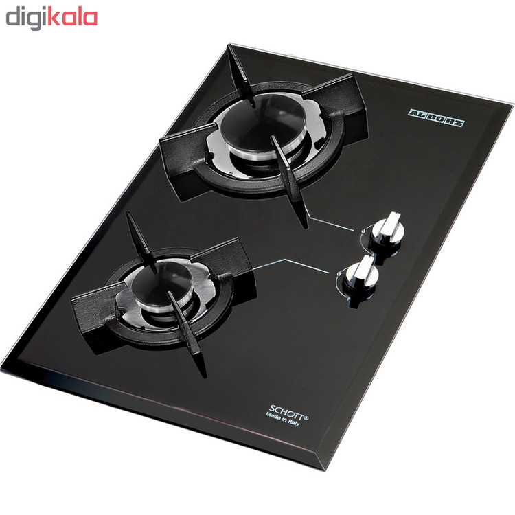 اجاق گاز صفحه ای استیل البرز مدل G-2302