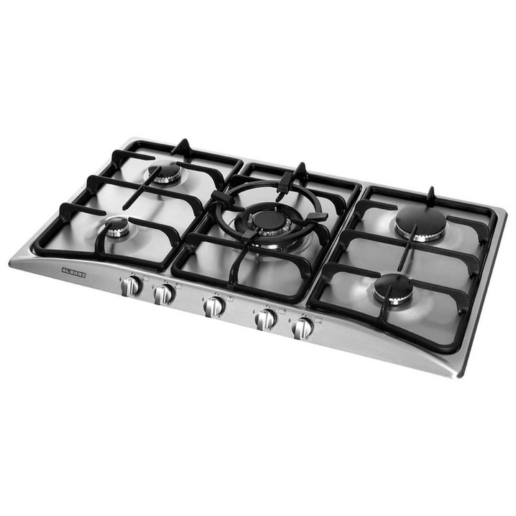 اجاق گاز صفحه ای استیل البرز مدل S5906