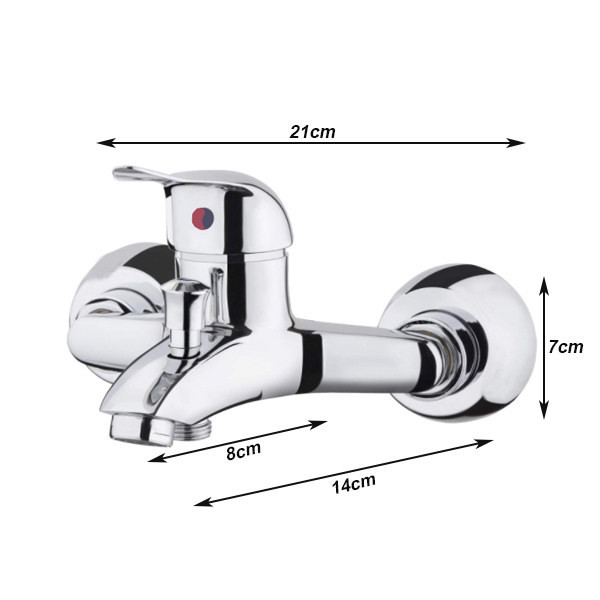 ست شیرآلات شادان مدل FR-6X مجموعه 8 عددی