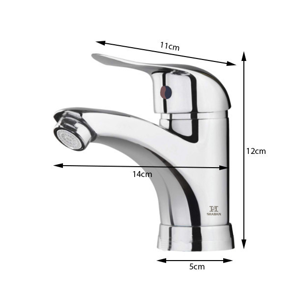 ست شیرآلات شادان مدل FR-6X مجموعه 8 عددی
