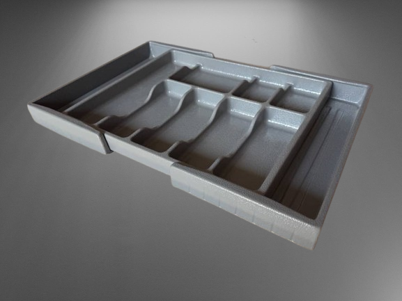 جای قاشق چنگال رگلاژِی pvc