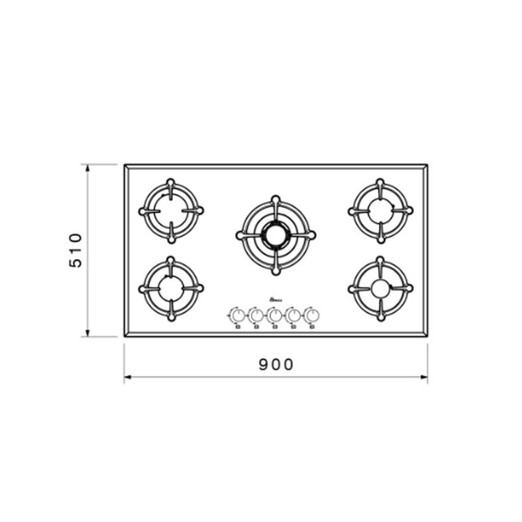 اجاق گاز ای204بیمکث